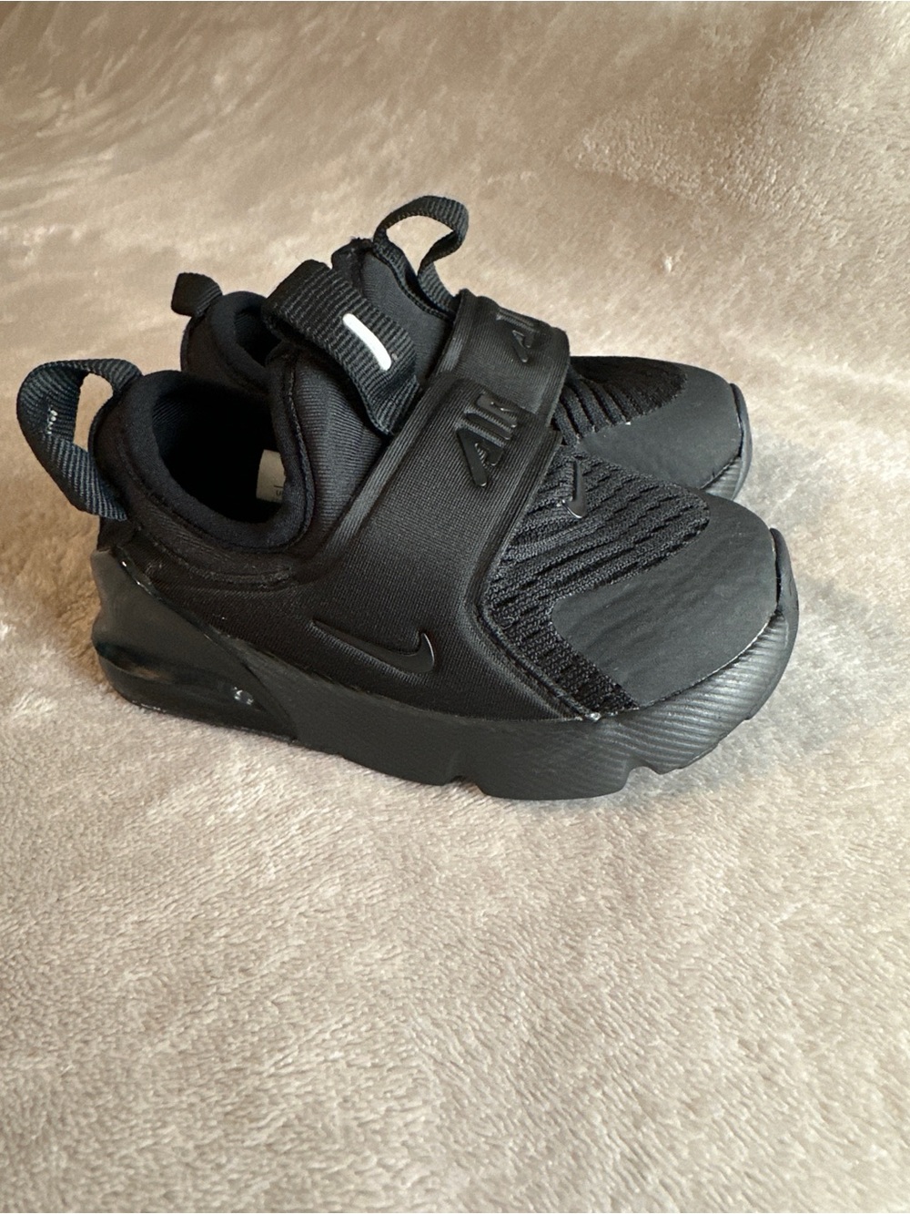 Nike Air Max 270 Extreme Slip On Black Toddler Sneakers 6C CI1109-005
